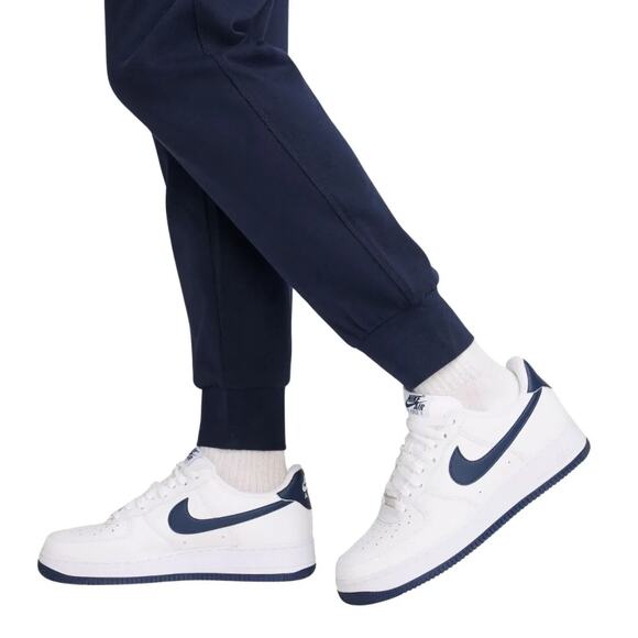 Nike Sportswear Club Mens L Knit Tapered Joggers Obsidian White FQ4330 451 NEW - Picture 5 of 5